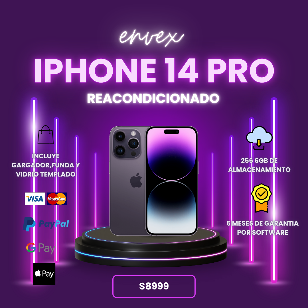 Iphone 14 Pro 256 GB-Linea Emvex