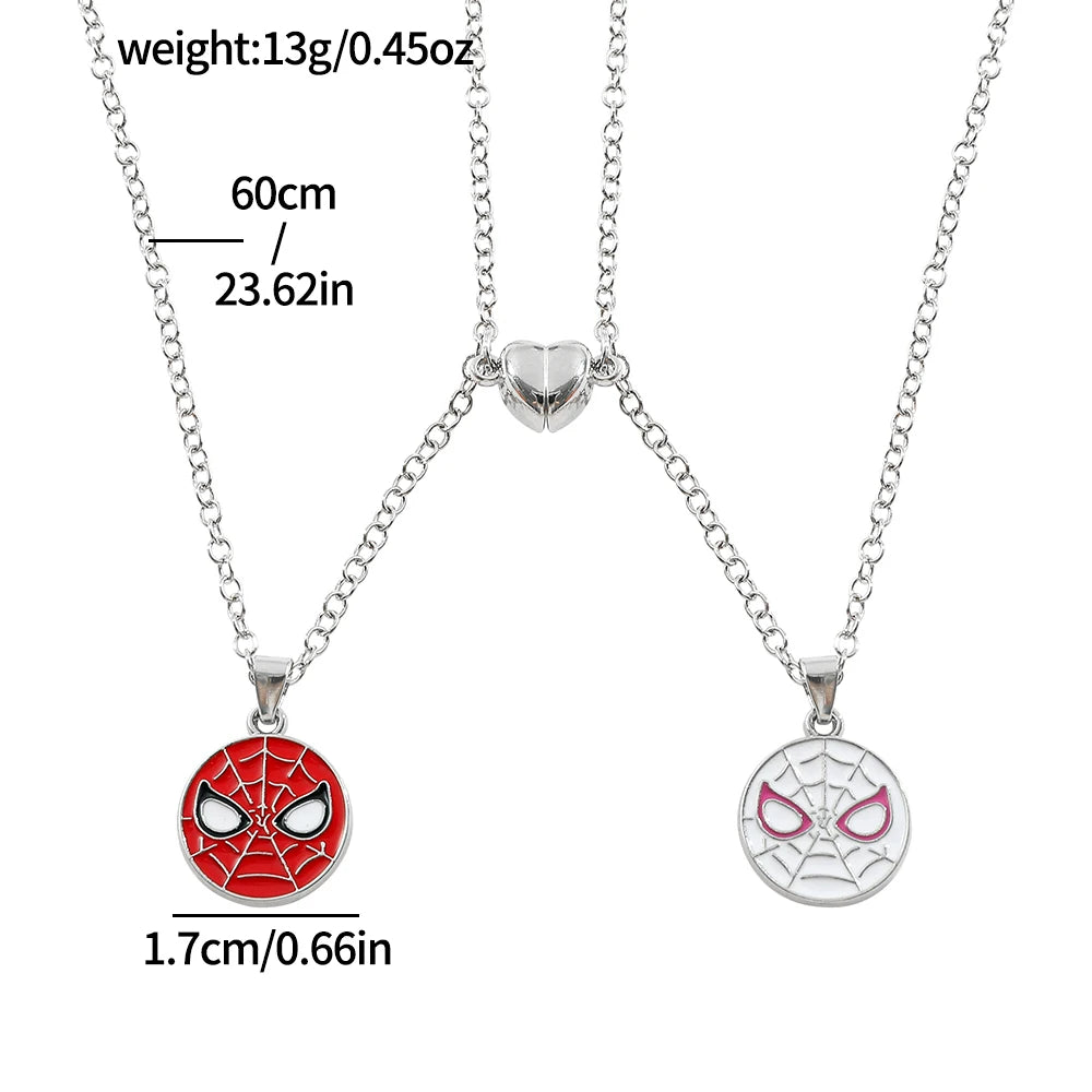 2pcs Spiderman Necklace-emmeus
