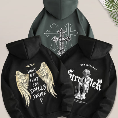 Angel Cross 3PCS Hoodie Set-Emmeus