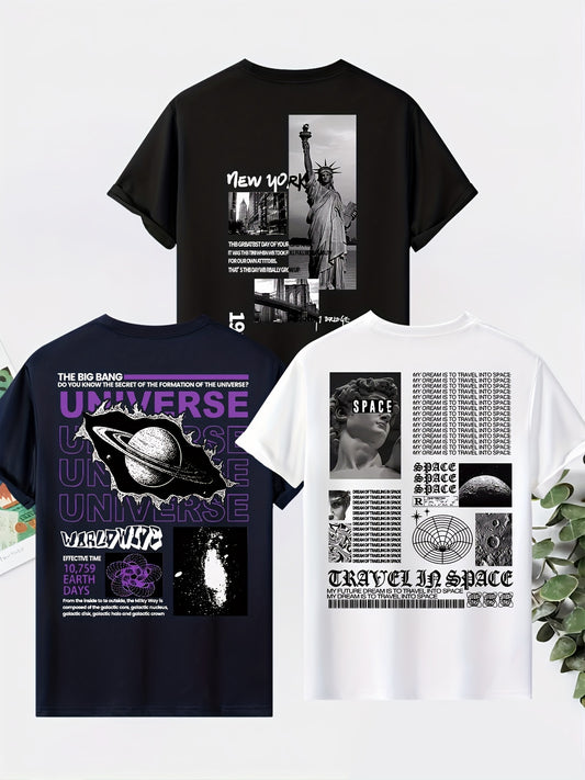 Urban Galaxy Vision T-Shirt Set 3pc-Emmeus