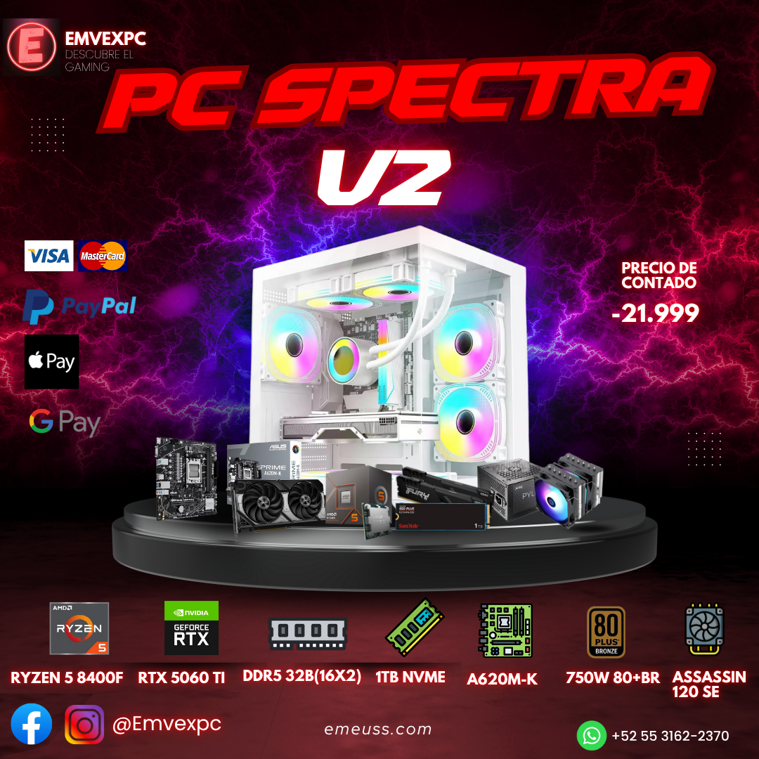 Pc Espectro v2-Linea Emvex