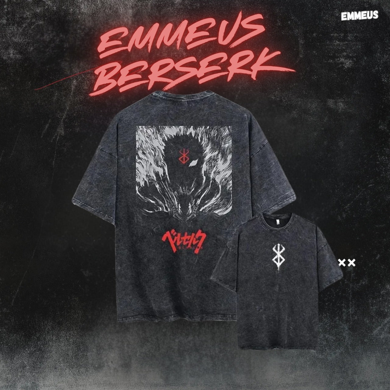 Anime Berserk T-shirts-Emmeus