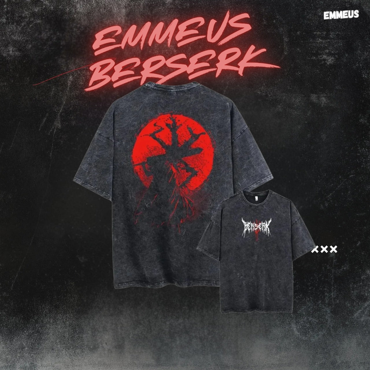 Anime Berserk T-shirts-Emmeus