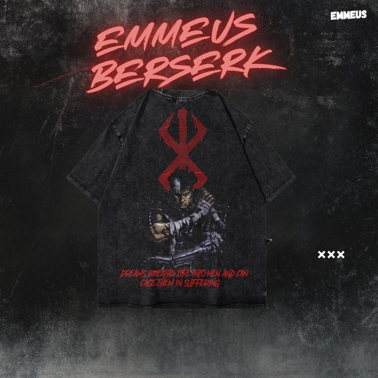 Anime Berserk T-shirts-Emmeus