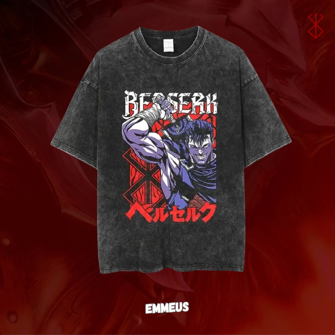 Anime Berserk T-shirts-Emmeus