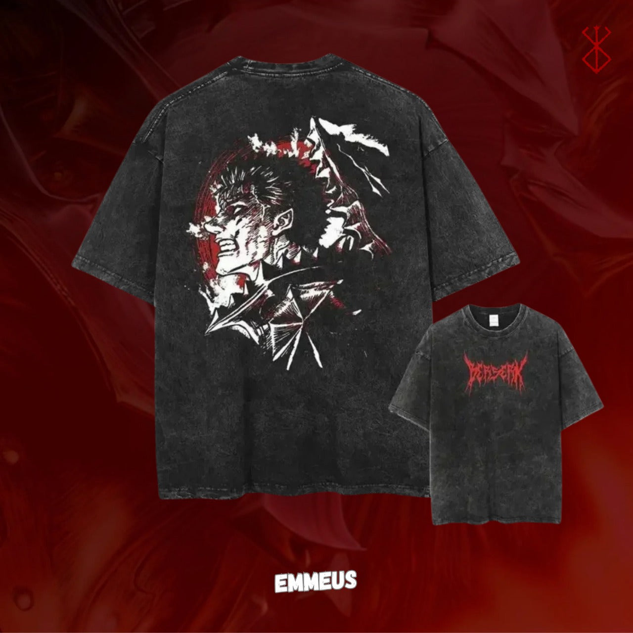 Anime Berserk T-shirts-Emmeus