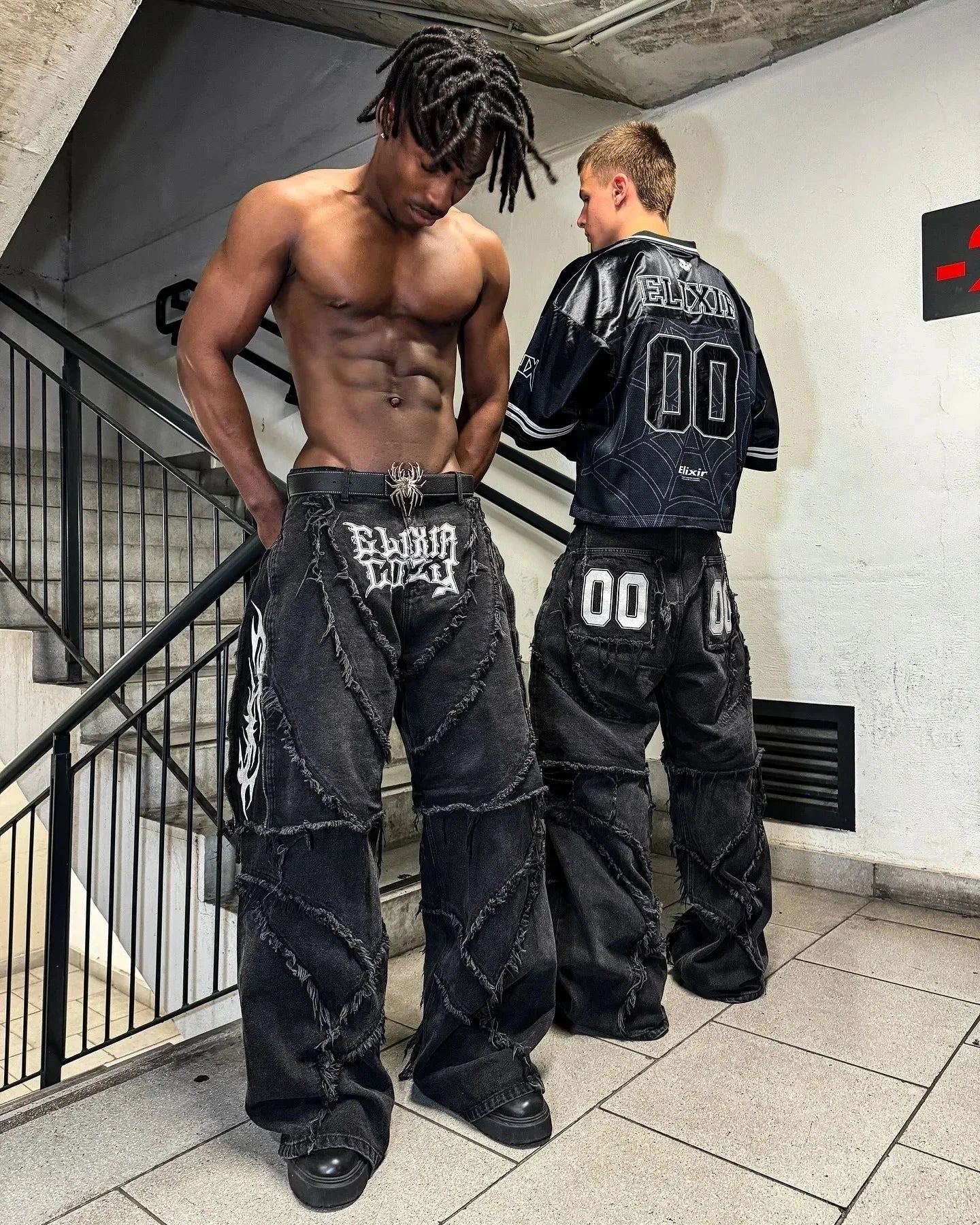 Denim Negro 'Deconstructed-emmeus