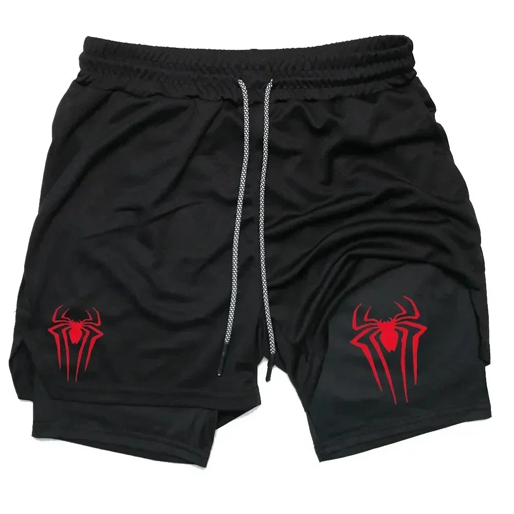 Y2K Shorts Spiderman-Emmeus
