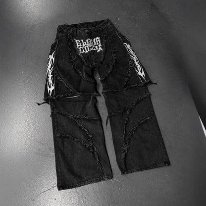 Denim Negro 'Deconstructed-emmeus