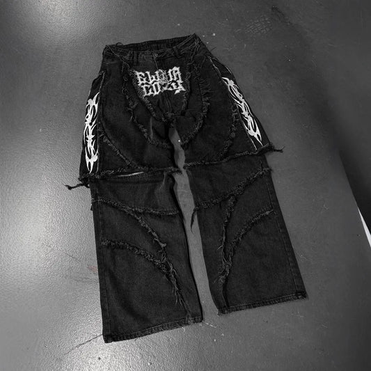 Denim Negro 'Deconstructed-emmeus