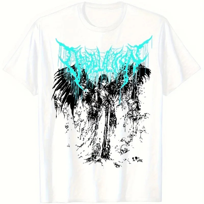 Men's Gothic T-Shirt-Emmues