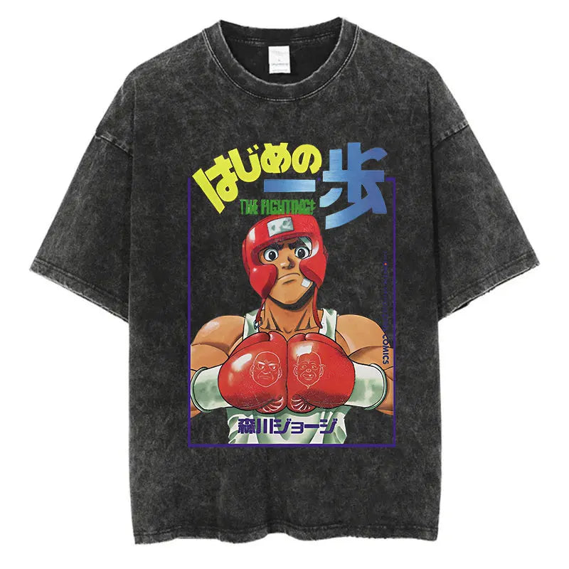 Ippo The Fighter Tee 5-Emmeus
