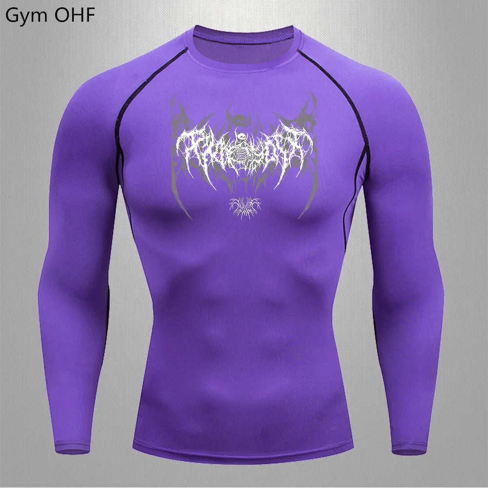 Skeleton Print Jogger-EMMEUS