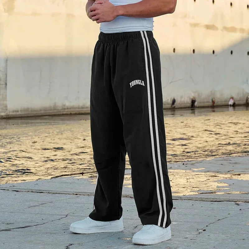 YOUNGLA flagship track pants august 5th-Emmeus