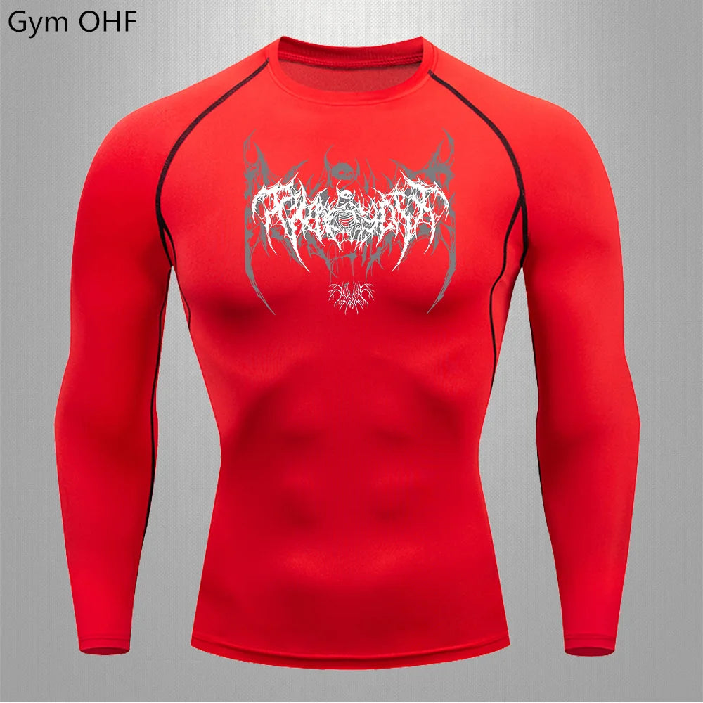 Skeleton Print Jogger-EMMEUS