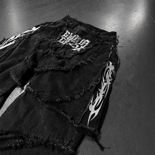 Denim Negro 'Deconstructed-emmeus