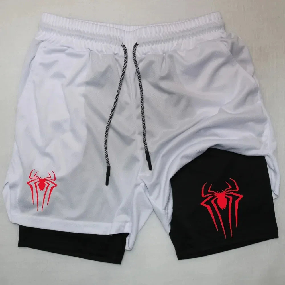 Y2K Shorts Spiderman-Emmeus