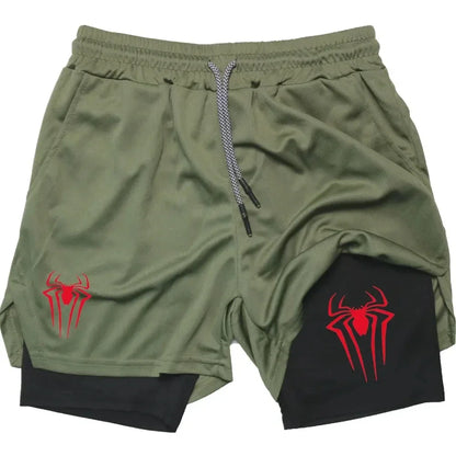 Y2K Shorts Spiderman-Emmeus