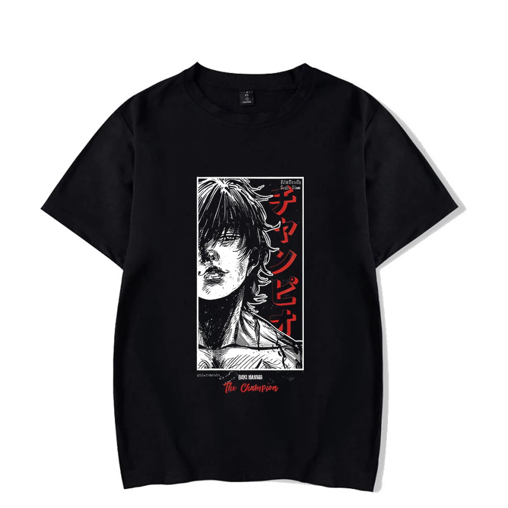 Harajuku Anime Vintage Washed Tee-Emmeus