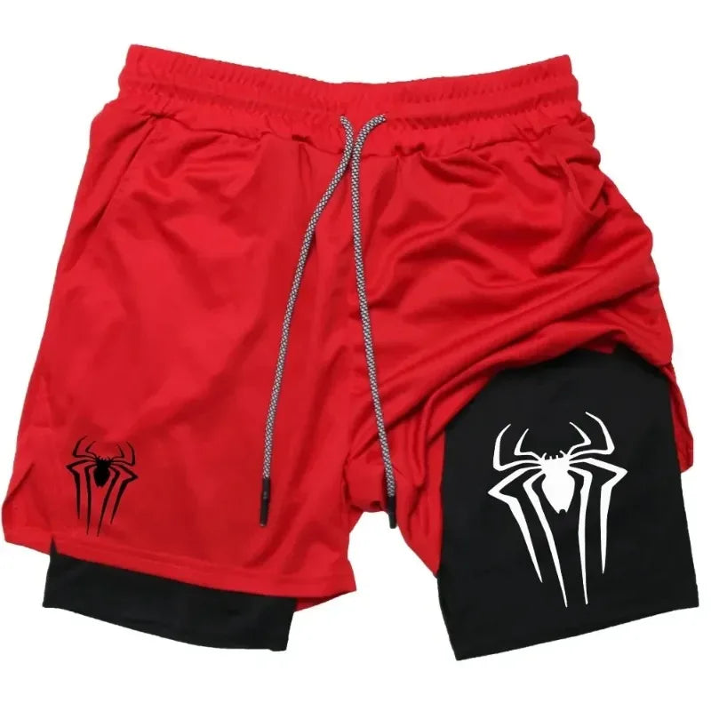 Y2K Shorts Spiderman-Emmeus