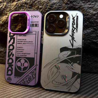 Funda Cyberpunk Edgerunners: Estilo Neón para tu Samsung