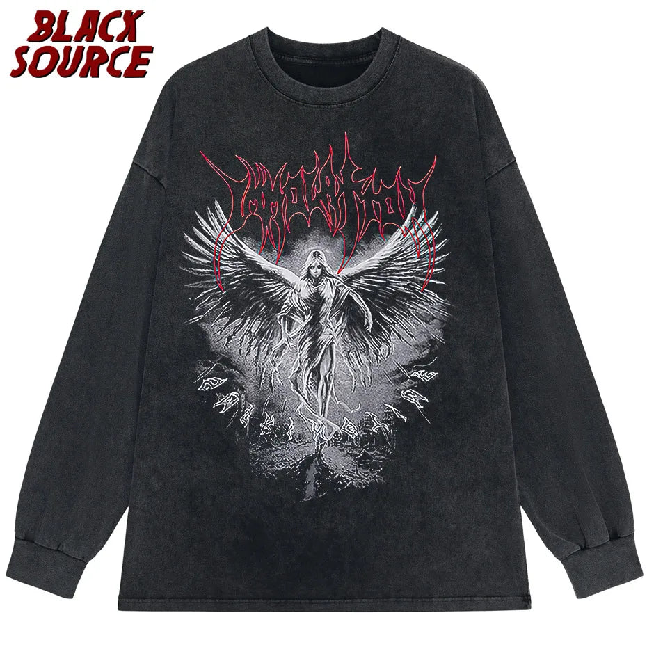 Oversized T-shirt Street Hipster Summer Streetwear-Emmeus