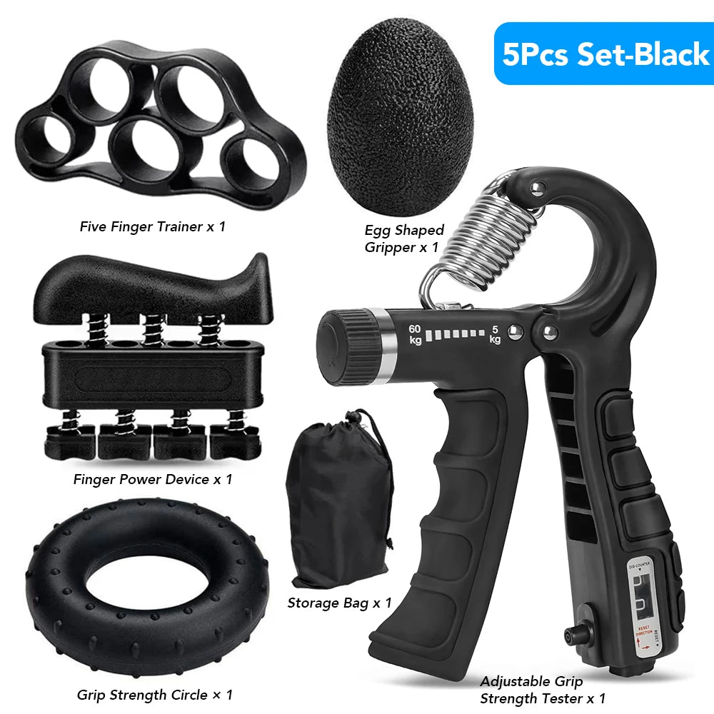 5-60kg adjustable heavy hand gripper-emmeus