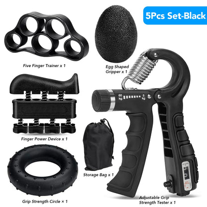 5-60kg adjustable heavy hand gripper-emmeus