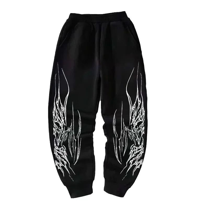 fire gym Y2K jogger