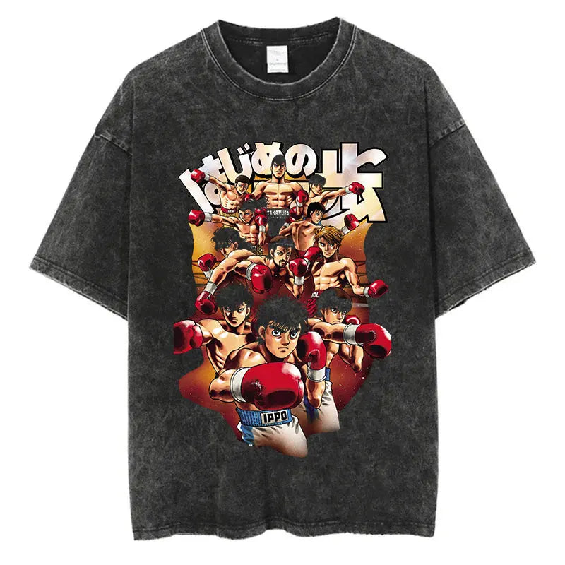 Ippo The Fighter Tee-Emmeus