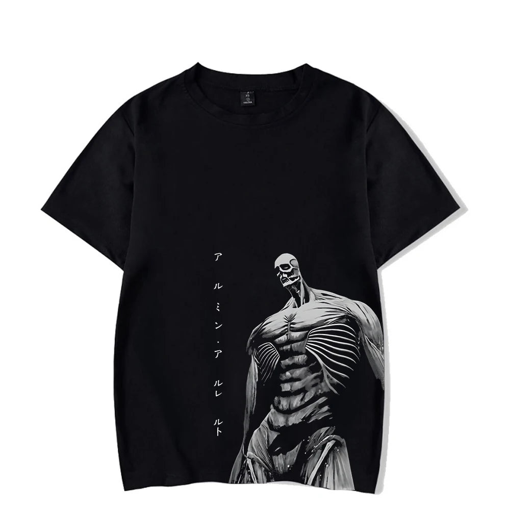 Harajuku Anime Vintage Washed Tee-Emmeus