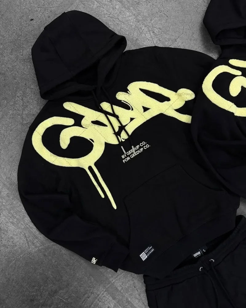 Y2K Fashion Oversized Hoodie-Emmeus