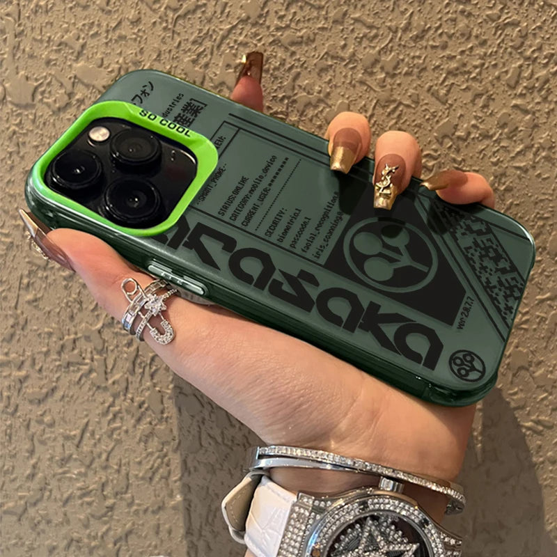 Funda Cyberpunk Edgerunners: Estilo Neón para tu Samsung
