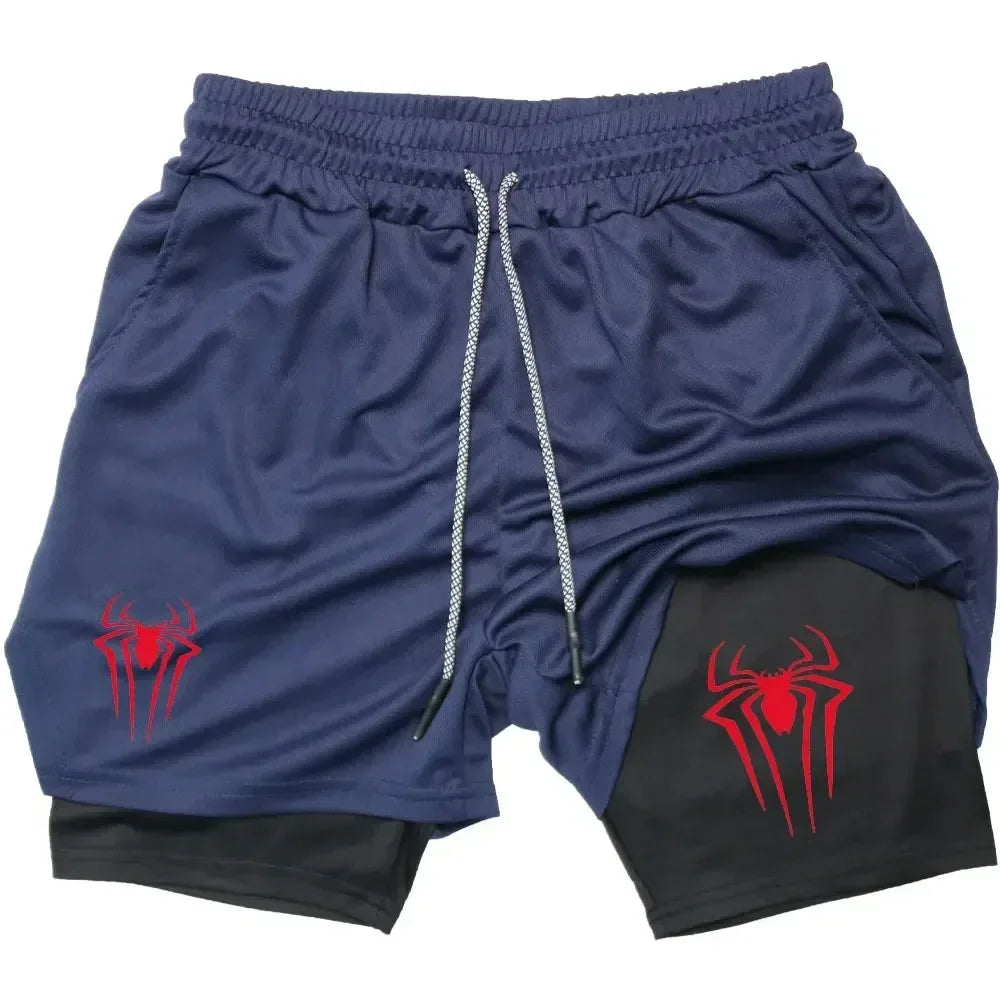 Y2K Shorts Spiderman-Emmeus