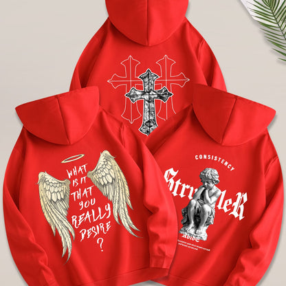 Angel Cross 3PCS Hoodie Set-Emmeus