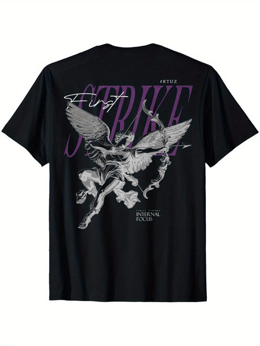 First Strike Angel Vintage Streetwear Tee-Emmeus